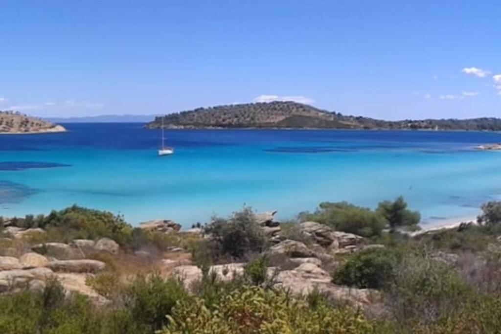 Havikee, Private Beach Villa! أورموس باناجياس المظهر الخارجي الصورة